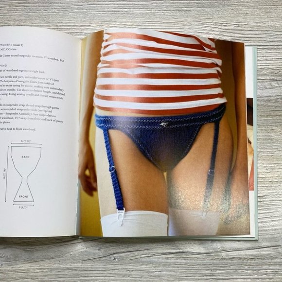 Knitting Lingerie Style Hardcover Book - Picture 7 of 11